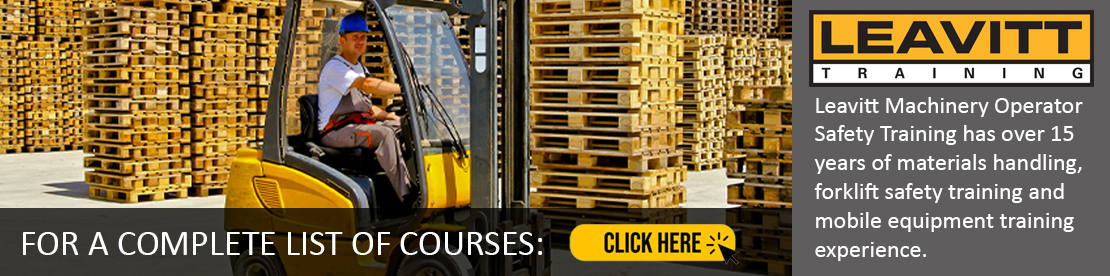 Forklift Training Coquitlam - Western Canada Lift Training