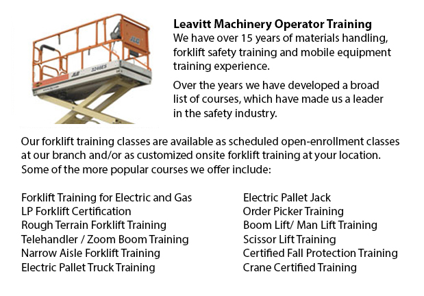 Vaughan Scissor Lift License